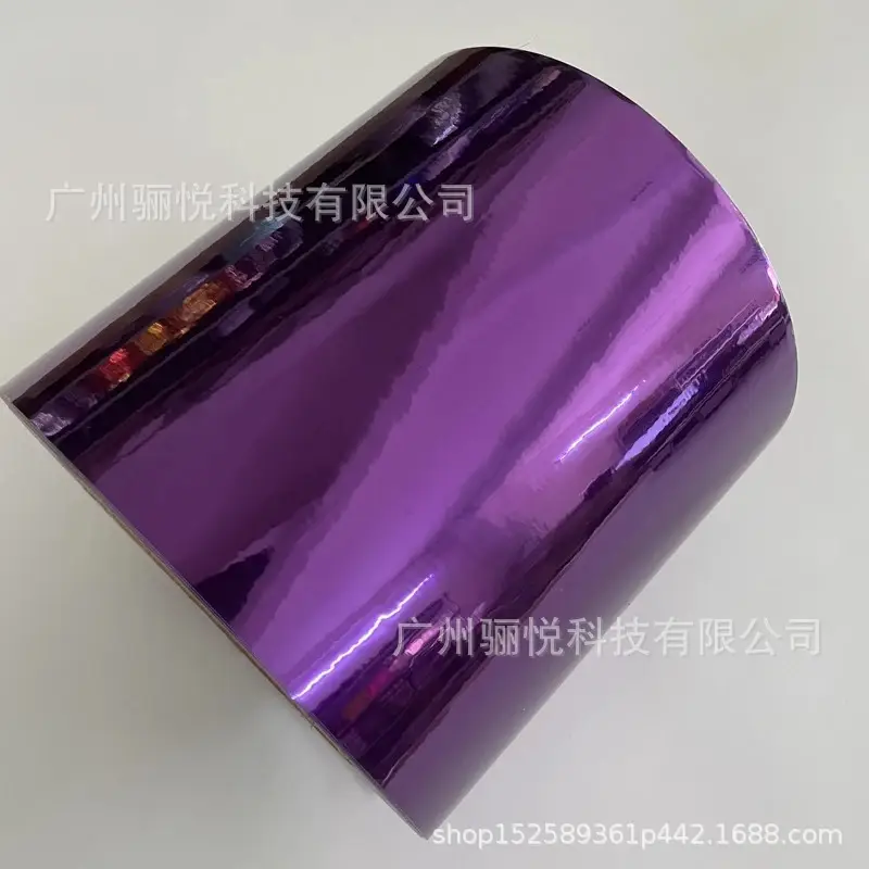 Car Color Change Mirror Plating Film Glossy Chrome Plating Sticker Car Film Tungsten Steel Black Car Film 10cm Wide - Image 2