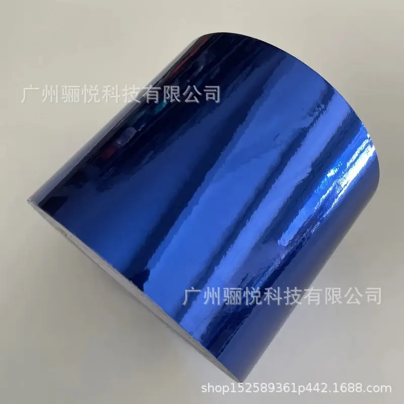 Car Color Change Mirror Plating Film Glossy Chrome Plating Sticker Car Film Tungsten Steel Black Car Film 10cm Wide - Image 5