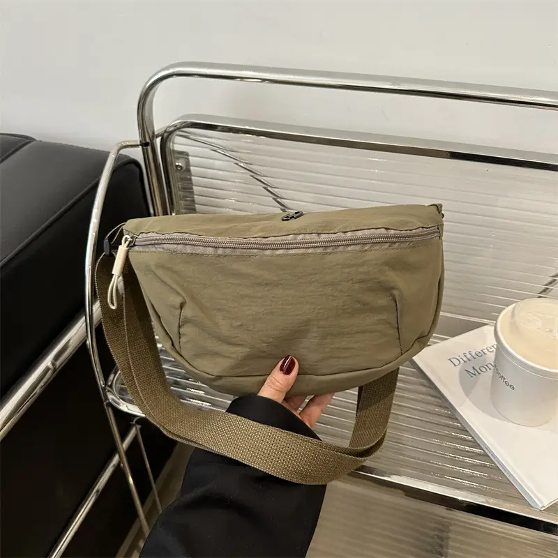 Women's Solid Color Shoulder Bag 2025 Spring - Image 7