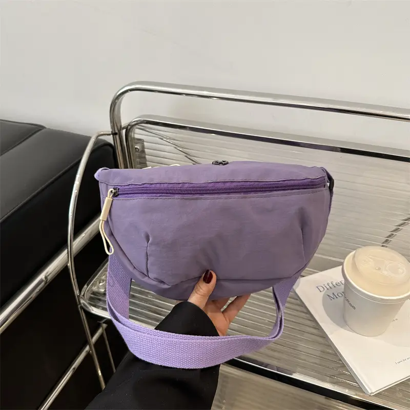 Women's Solid Color Shoulder Bag 2025 Spring - Image 10