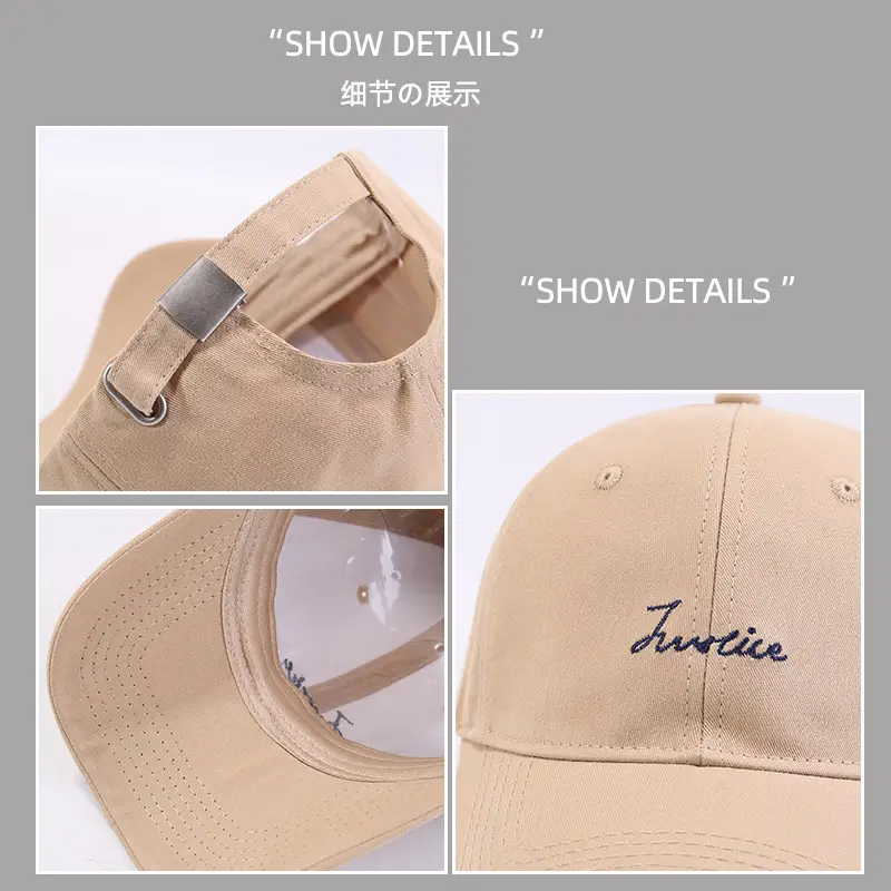 2025 Letter Embroidery Baseball Cap Women Men