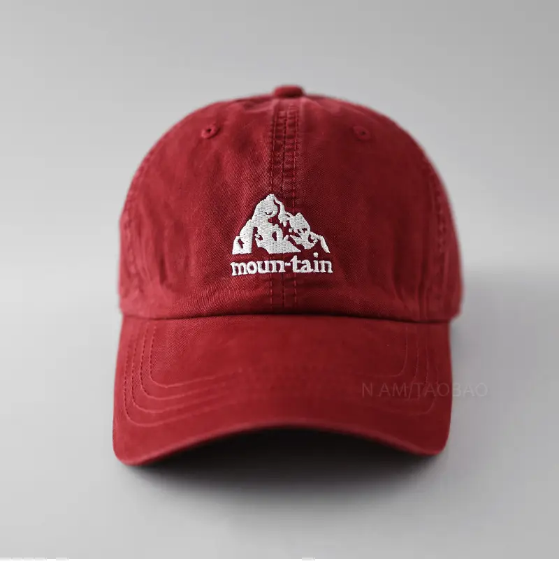 Pink Vintage Embroidered Baseball Cap for Men Women — feature 10