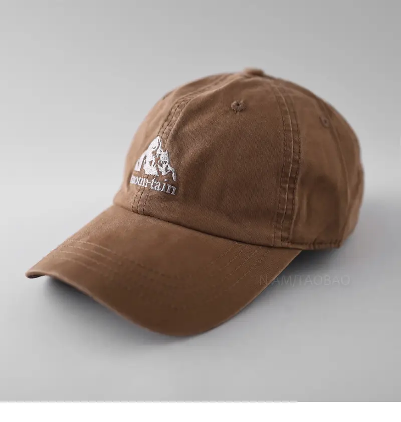 Pink Vintage Embroidered Baseball Cap for Men Women - Image 6