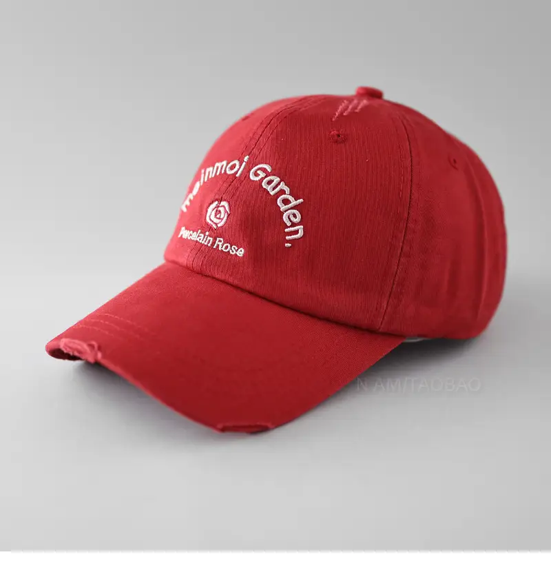 Pink Embroidered Baseball Cap for Women - Image 6