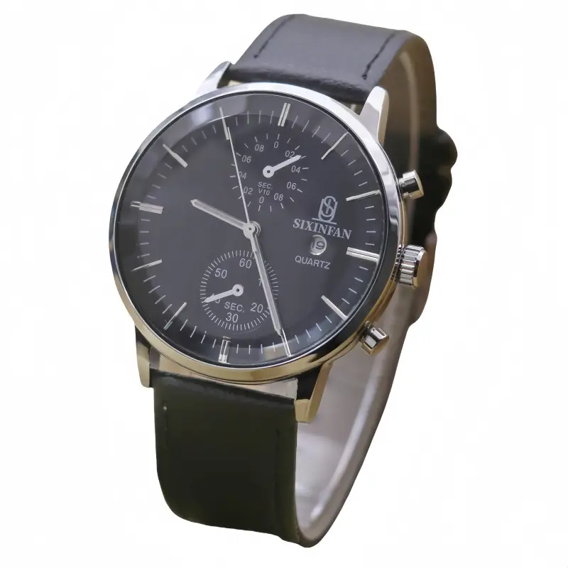 Luxury Leather Watch for Men Quartz Design - Image 9