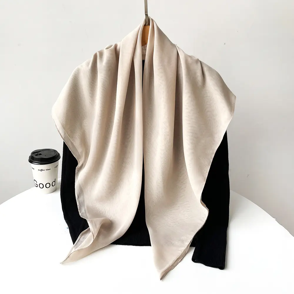 Cross-Country Silk Scarf 2025 Spring New Green — feature 36