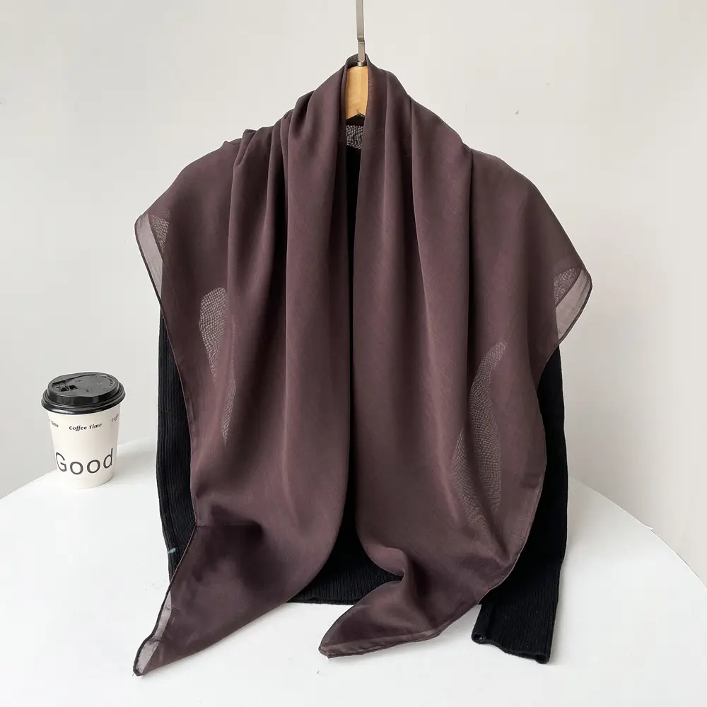 Cross-Country Silk Scarf 2025 Spring New Green — feature 38