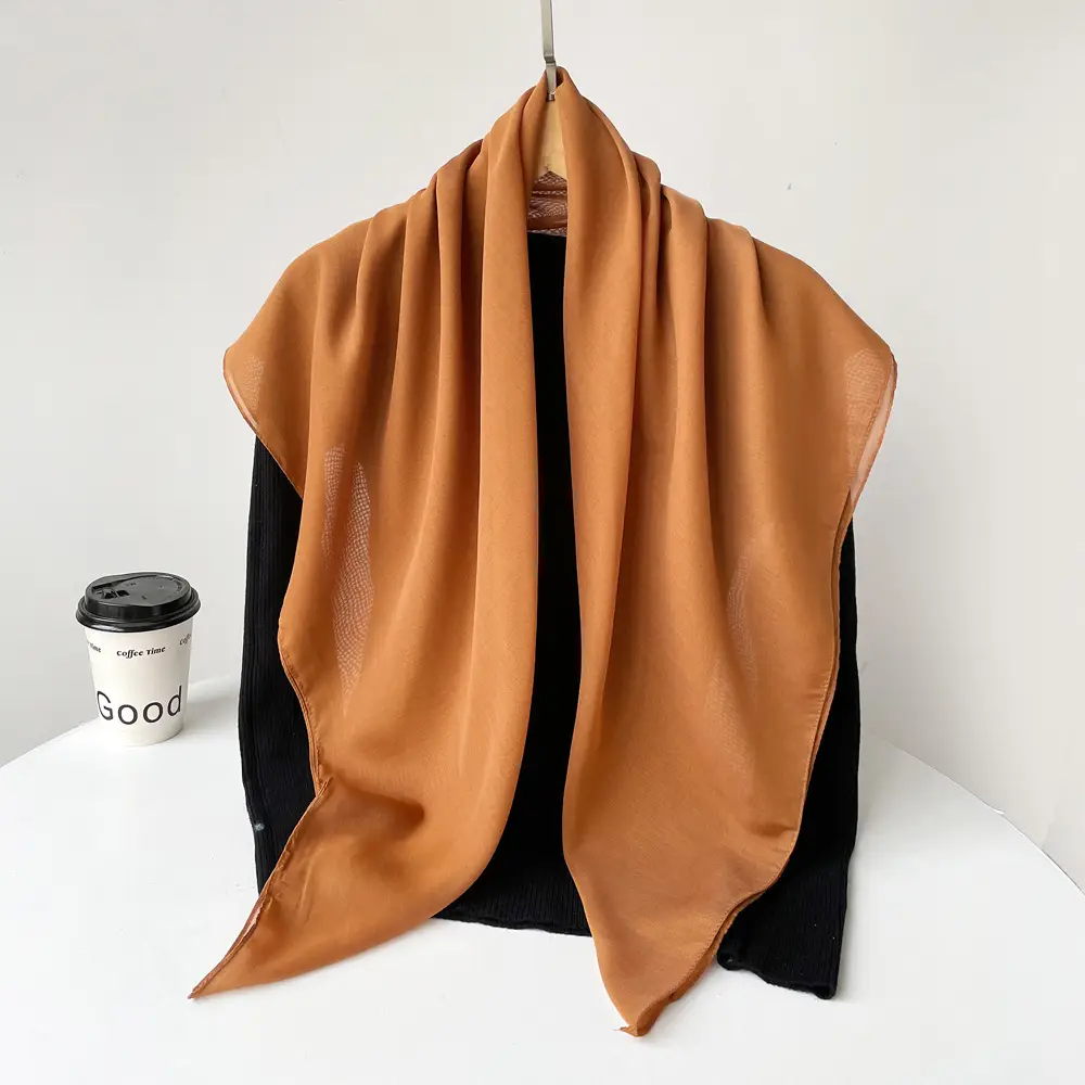Cross-Country Silk Scarf 2025 Spring New Green — feature 42
