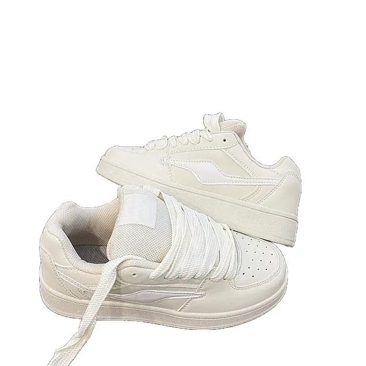 Niche Bread Shoes Women's ins2025 Spring New Arrival White Shoes All-Match National Trendy Lightning Leisure Sports Board Shoes - Image 6