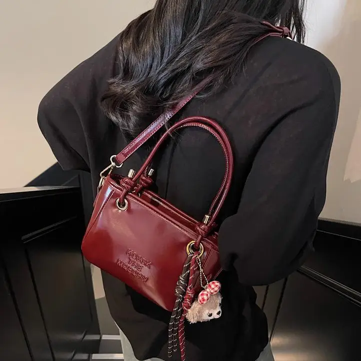 Retro Bucket Bag Women's 2025 New Niche Design - Image 7