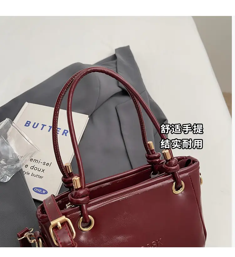 Retro Bucket Bag Women's 2025 New Niche Design — feature 7