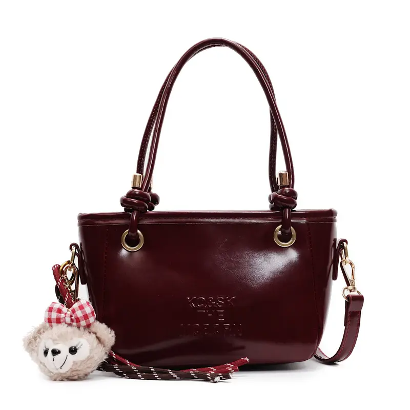 Retro Bucket Bag Women's 2025 New Niche Design - Image 3