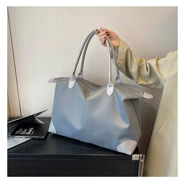 Large Capacity Pink Travel Tote Bag for Women — feature 16