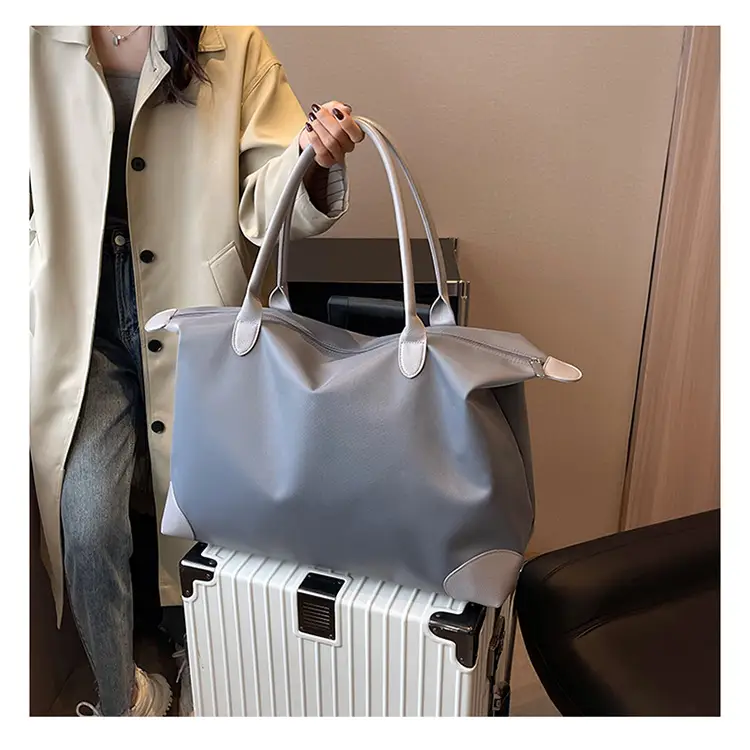 Large Capacity Pink Travel Tote Bag for Women — feature 18