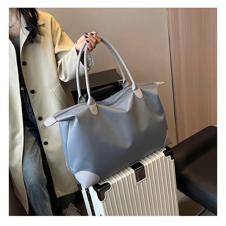 Large Capacity Pink Travel Tote Bag for Women — feature 19
