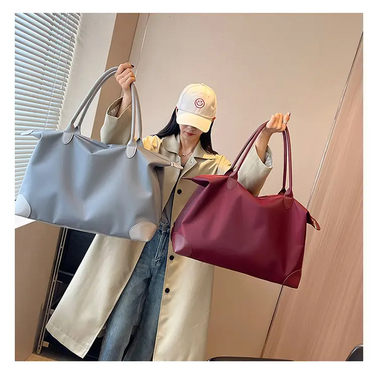 Large Capacity Pink Travel Tote Bag for Women — feature 22