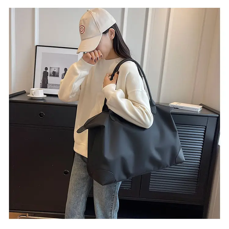 Large Capacity Pink Travel Tote Bag for Women — feature 37
