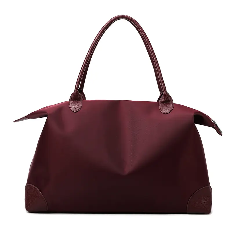 Large Capacity Pink Travel Tote Bag for Women
