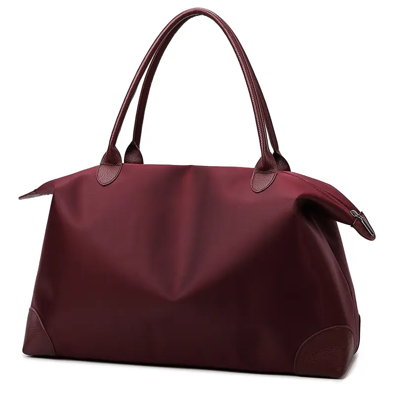 Large Capacity Pink Travel Tote Bag for Women