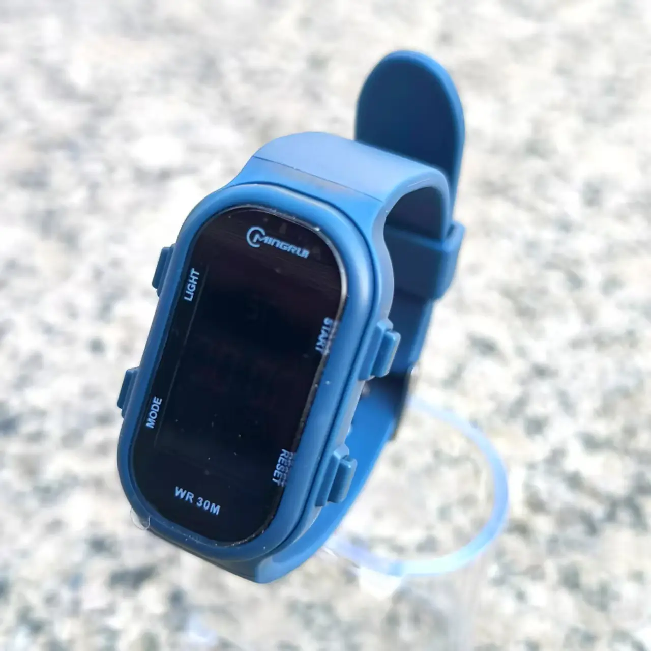 White Waterproof Digital Watch for Kids Girls Sports - Image 3