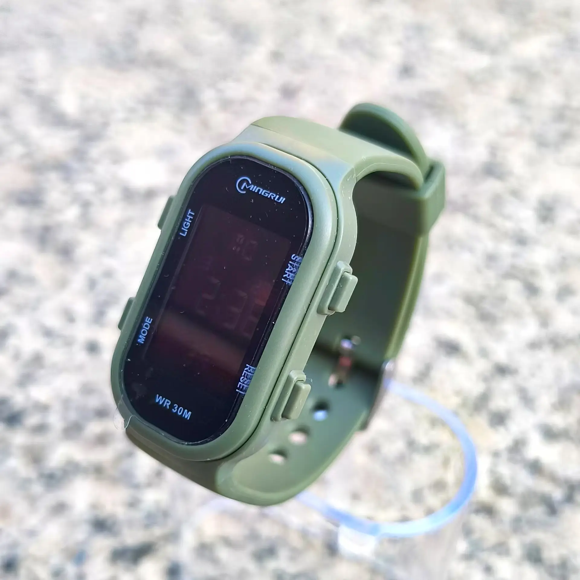 White Waterproof Digital Watch for Kids Girls Sports - Image 4