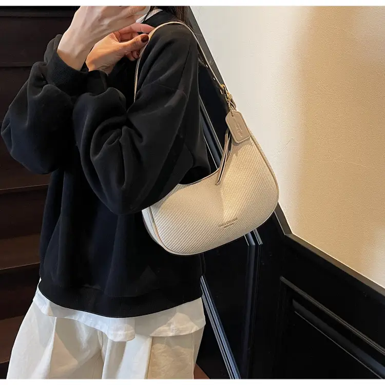 Women's Black Mesh Shoulder Bag 2025 New — feature 19