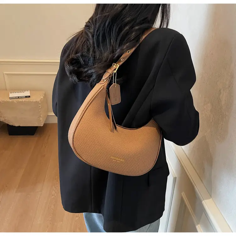 Women's Black Mesh Shoulder Bag 2025 New — feature 20