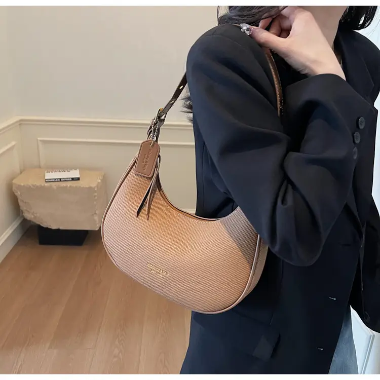 Women's Black Mesh Shoulder Bag 2025 New — feature 21