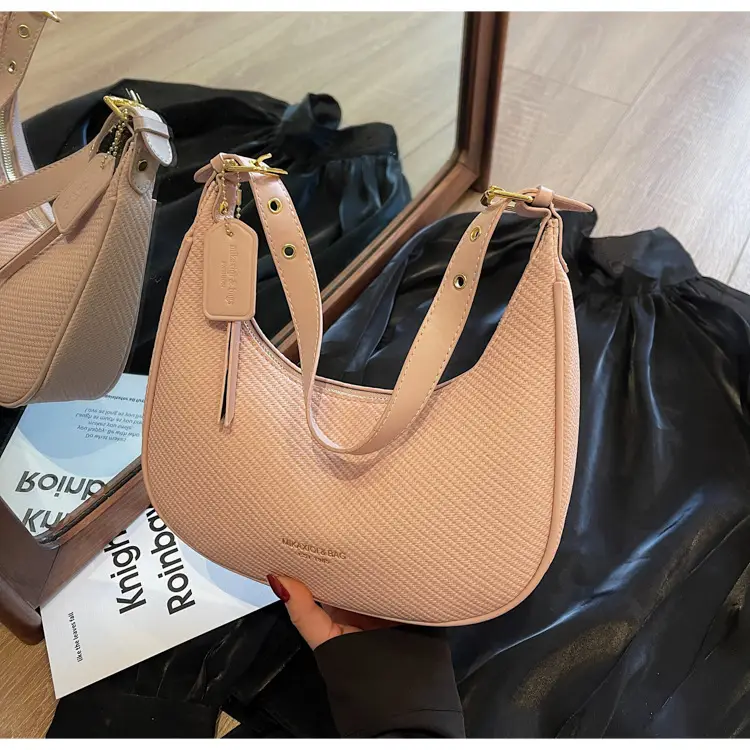Women's Black Mesh Shoulder Bag 2025 New — feature 24