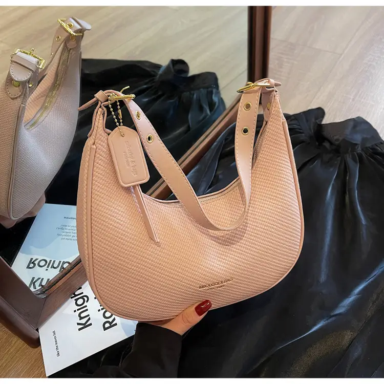 Women's Black Mesh Shoulder Bag 2025 New — feature 25