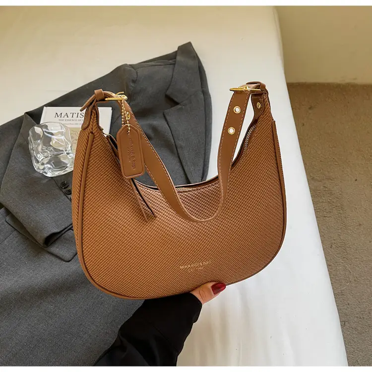 Women's Black Mesh Shoulder Bag 2025 New — feature 31