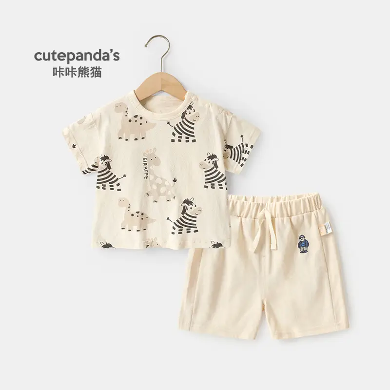 Baby T-shirt Set Pink Summer Casual for Girls - Image 8