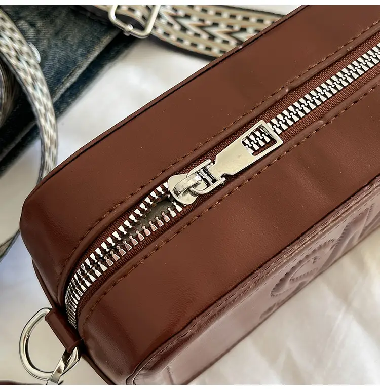 Red Lettered Women's Crossbody Bag with Wide Strap — feature 16