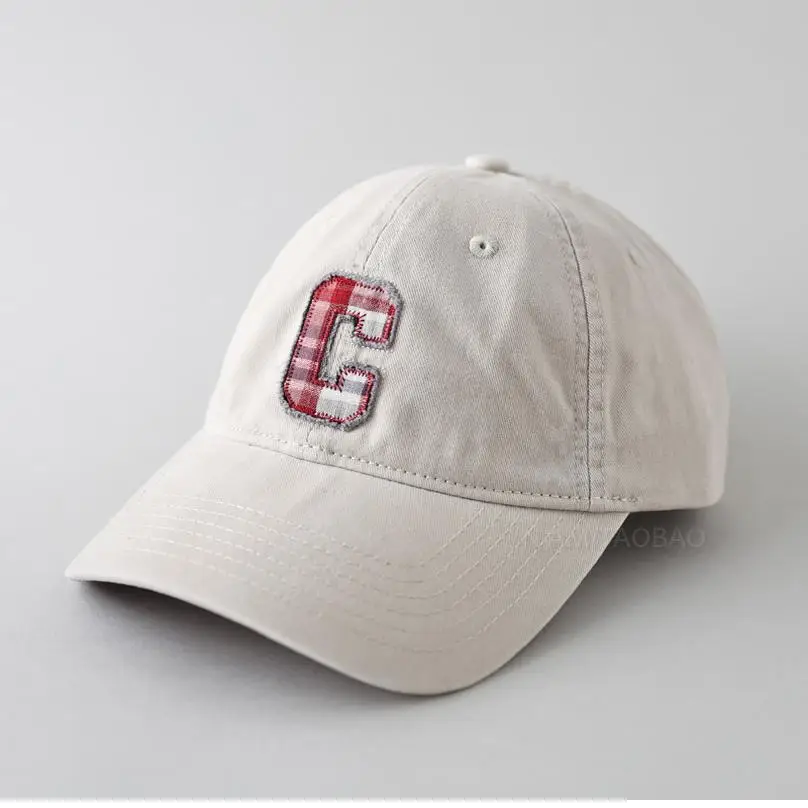 Pink Letter Embroidered Baseball Cap for Men Women