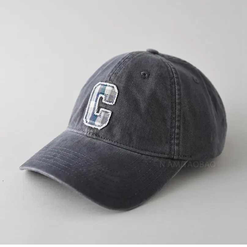 Pink Letter Embroidered Baseball Cap for Men Women