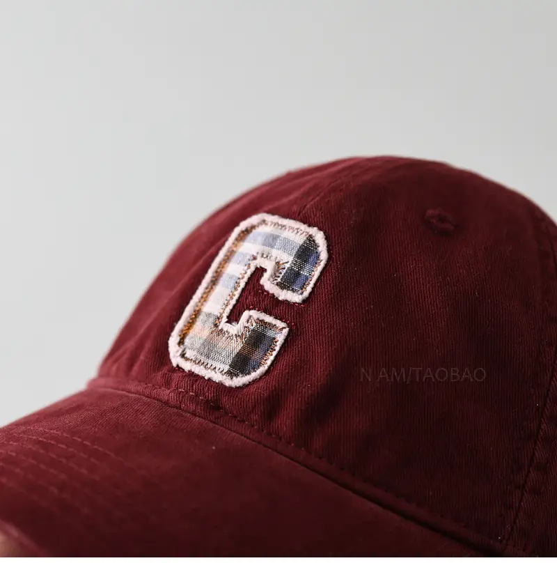 Pink Letter Embroidered Baseball Cap for Men Women — feature 12