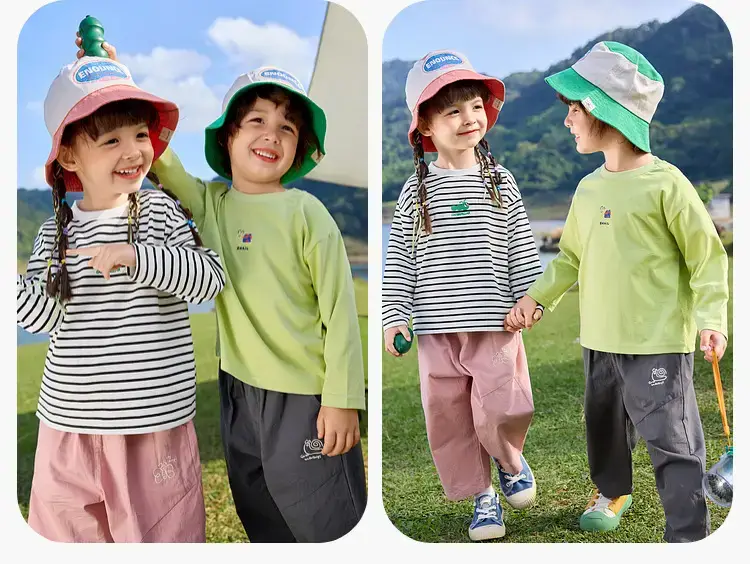 Dudu Long Sleeve T-Shirt Green Baby Girls Spring Wear — feature 25