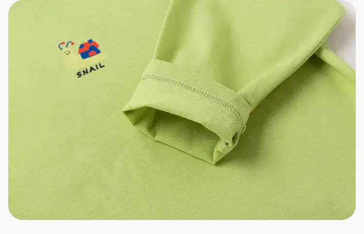 Dudu Long Sleeve T-Shirt Green Baby Girls Spring Wear — feature 35