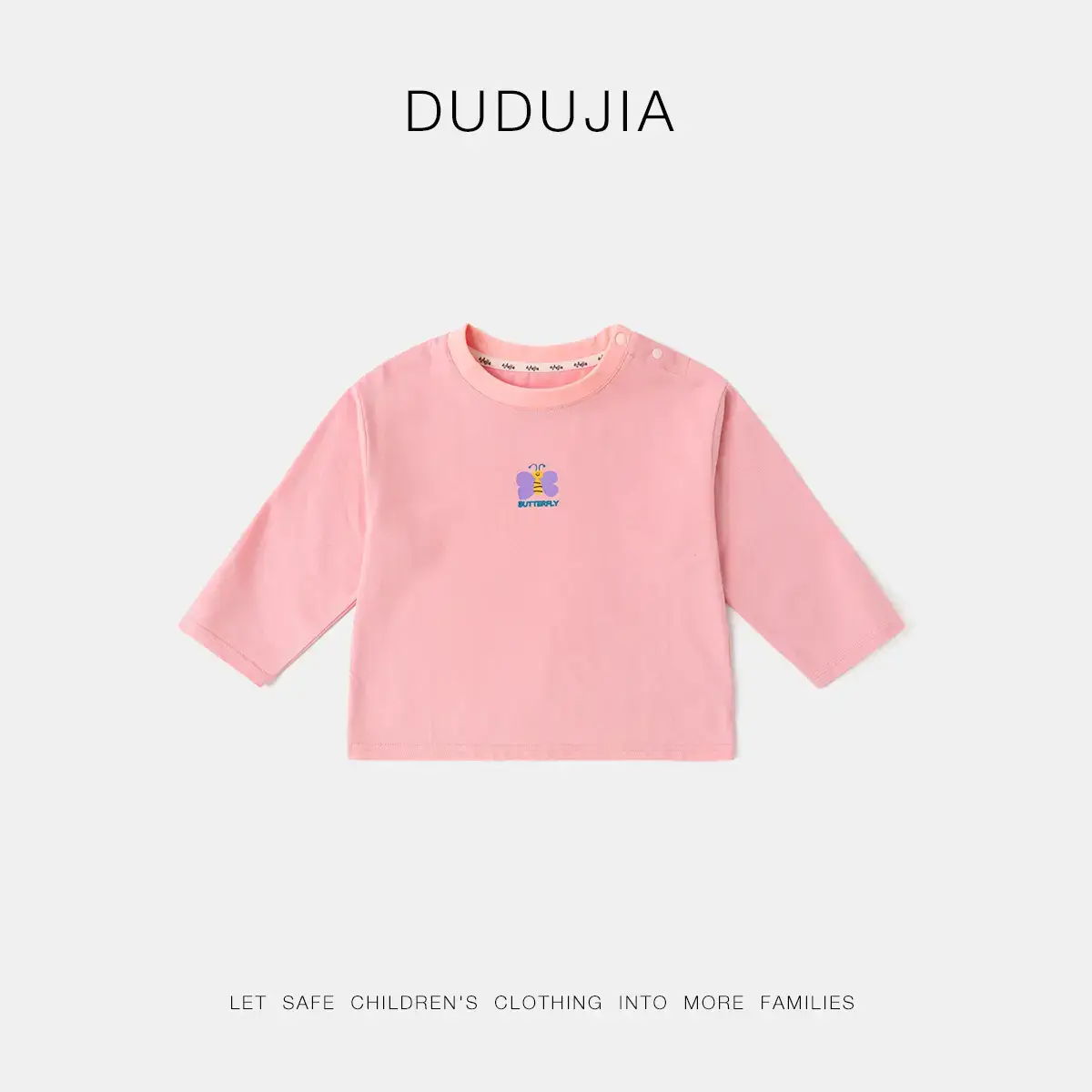 Dudu Long Sleeve T-Shirt Green Baby Girls Spring Wear