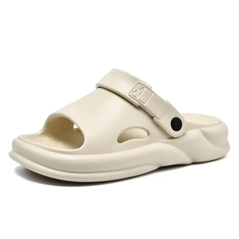 Platform Sandals Women's Summer High-rise Wear-resistant Breathable Non-slip Slippers EVA Outer Wear Beach Anti-odour Shit Sandals - Image 7