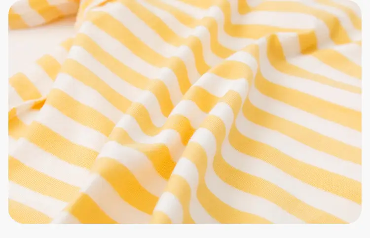 Kids Striped T-Shirt Green White DUDUJIA — feature 25