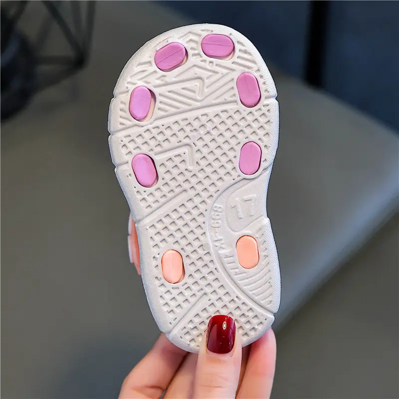 Baby Unicorn Toe Sandals Pink 0-3Yrs Non-Slip