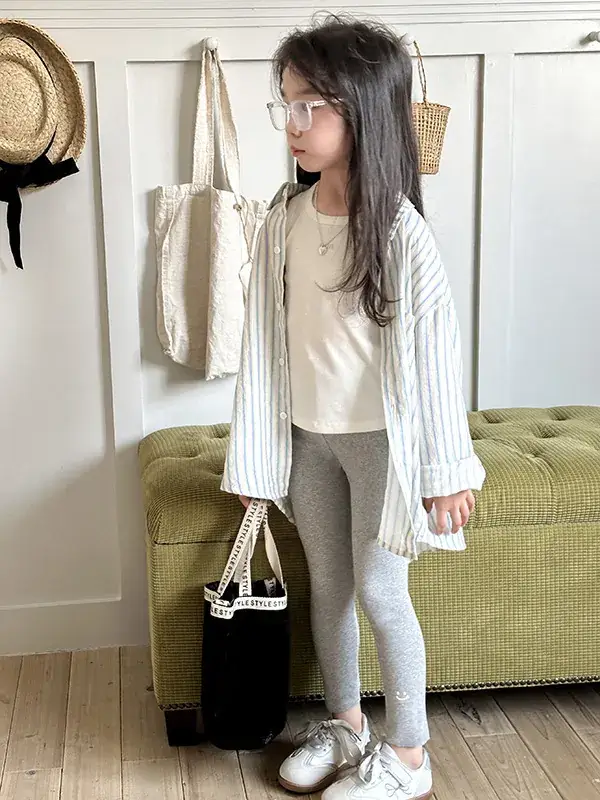 Spring Cotton Korean Style Leggings for Girls Students - Image 4