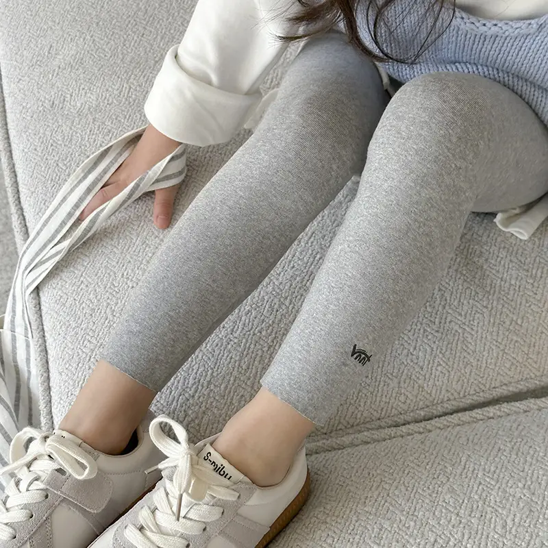 Spring Cotton Korean Style Leggings for Girls Students — feature 19