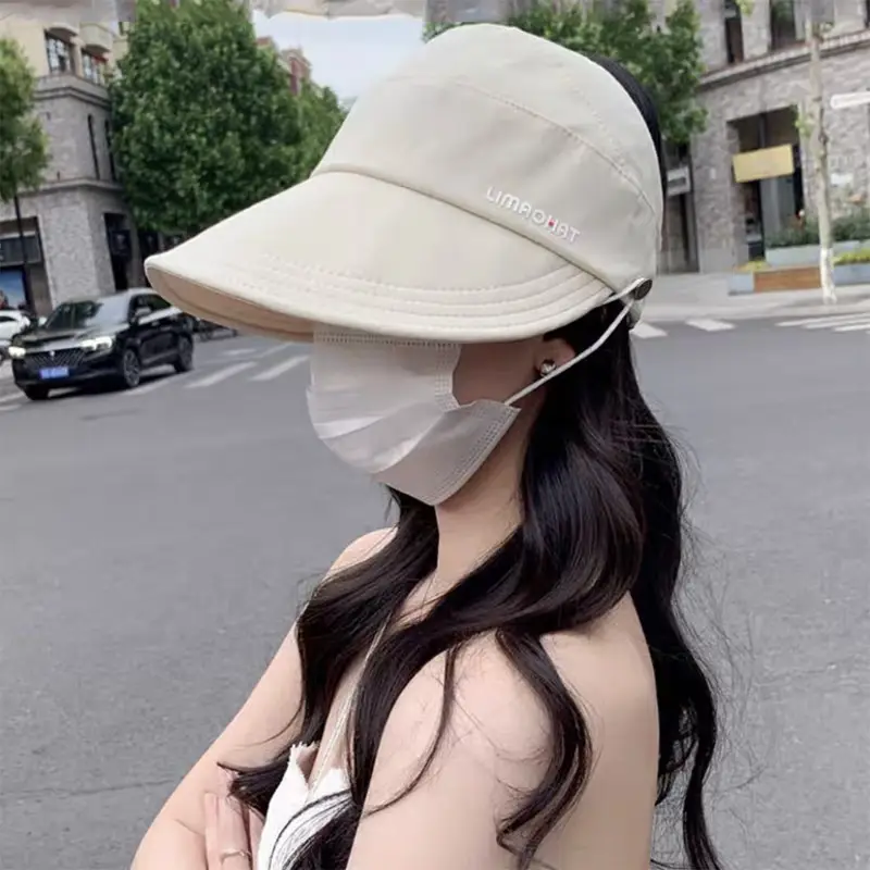 Children's Ice Silk Sun Hat with Neck Protection - Image 11