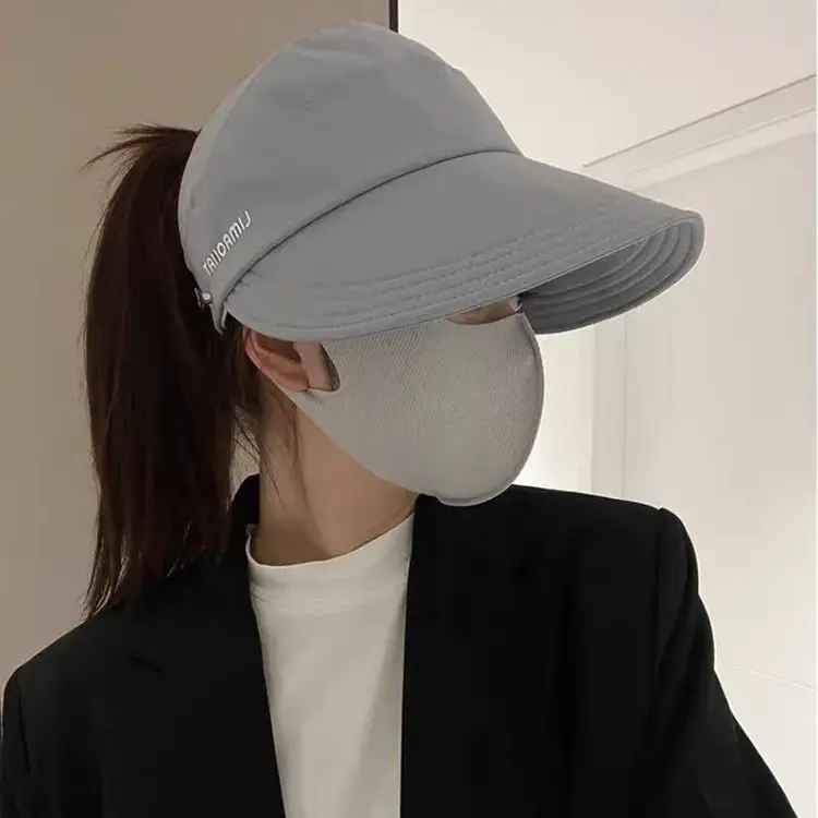 Children's Ice Silk Sun Hat with Neck Protection - Image 5