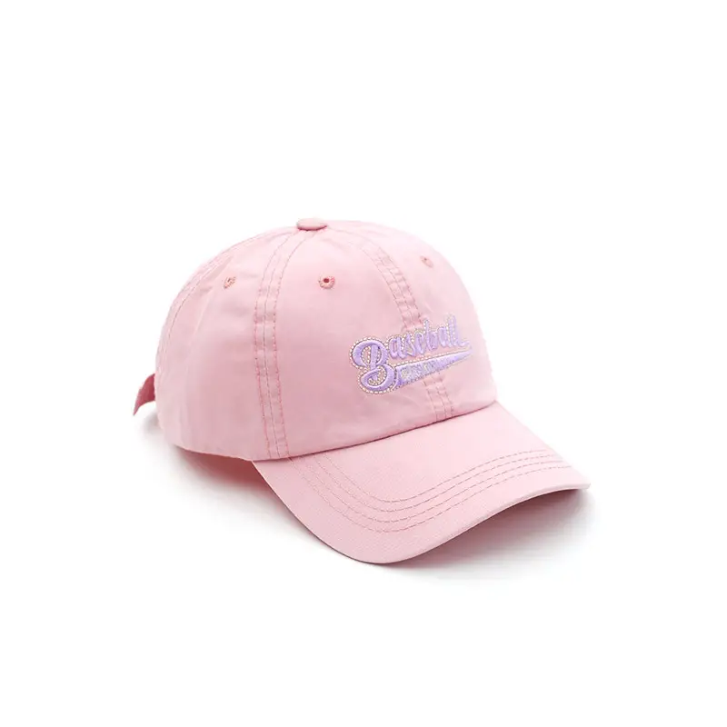 Kids Baseball Caps Pink Brown Spring Autumn New Western Style - Image 3