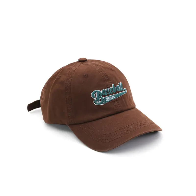 Kids Baseball Caps Pink Brown Spring Autumn New Western Style - Image 6