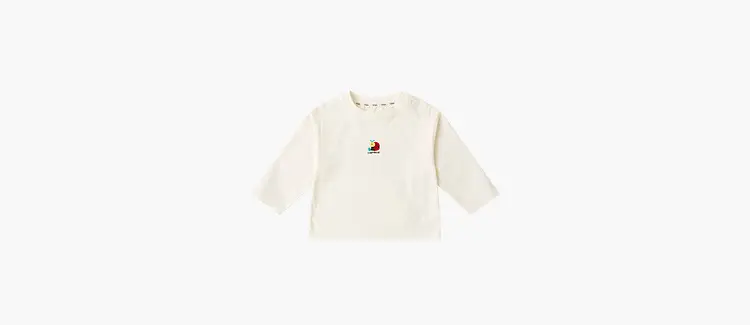 Dudu Home Long Sleeve T-Shirt Cream Baby Boys Girls Spring — feature 20