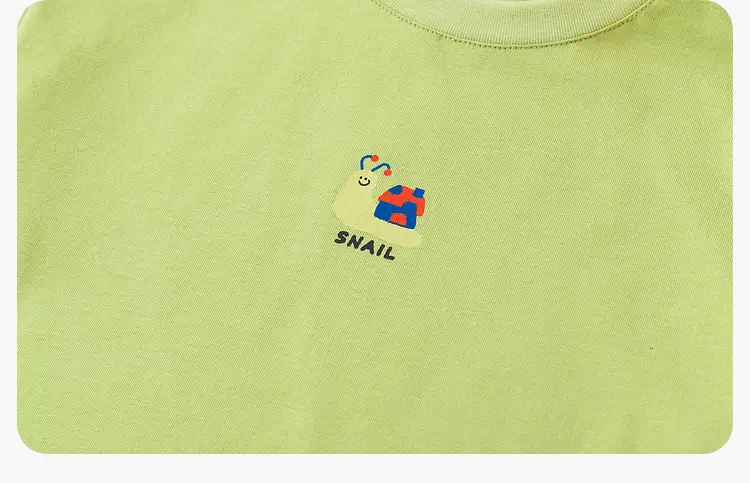 Dudu Home Long Sleeve T-Shirt Cream Baby Boys Girls Spring — feature 38